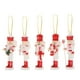 thumbnail image 3 of Adornos de nueces de , 12,5 CM de Navidad nueces colgante decorativo colgante para árbol de Navidad títere juguetes regalos decoración 5 piezas Sunnimix Baterista de cascanueces de madera, 3 of 8