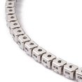 thumbnail image 4 of Classic Cubic Zirconia Tennis Necklace 304 Stainless Steel Jewelry for Women Stainless Steel Color Clear 16.65 inch(42.3cm), 4 of 4