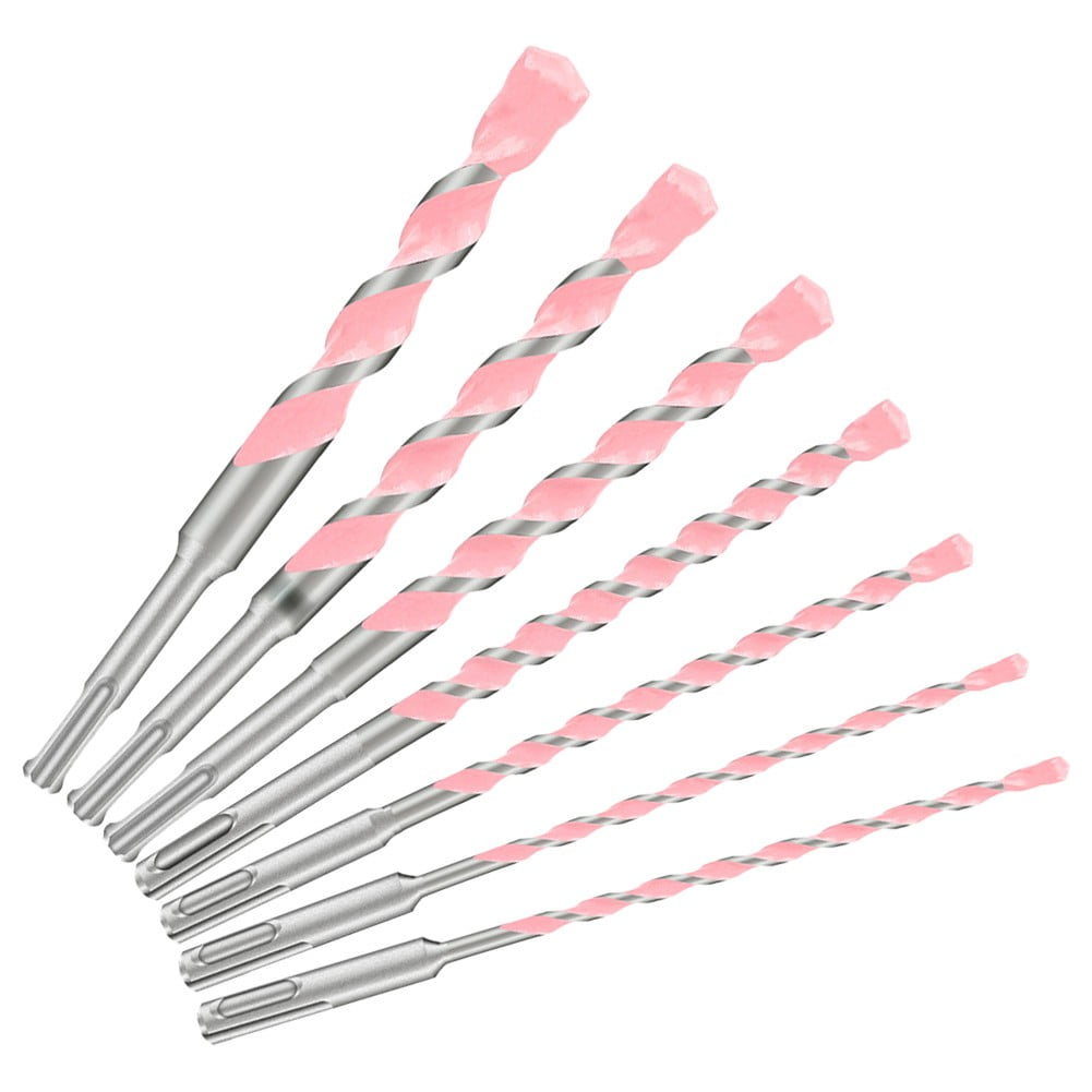 200Mm Long Hammer Drill Bit Set 2Pcs Sds Shank For Masonry And Concrete 16Mm 2Pcs