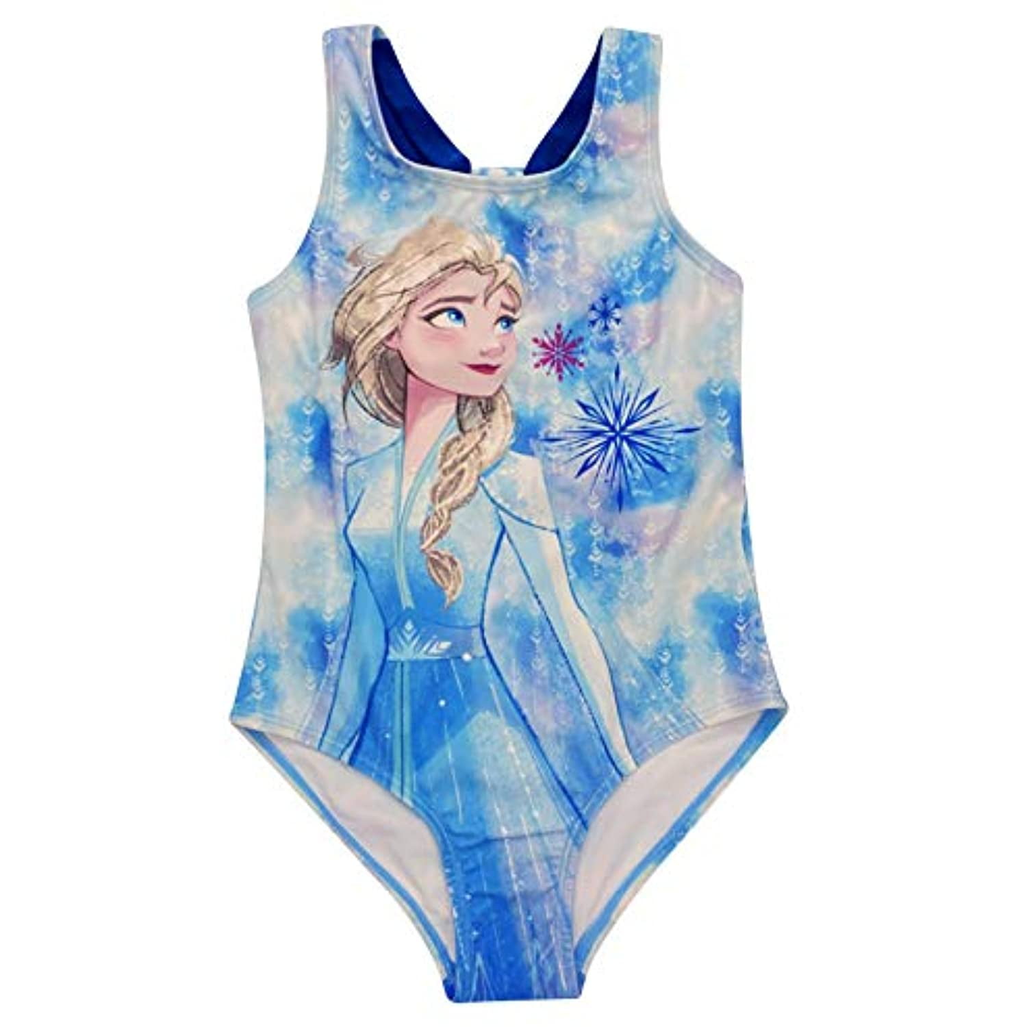 Girls Frozen Swimming Beach safe Towel Anna Elsa Swimsuits sun costume kids size 
