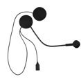 thumbnail image 4 of Auriculares Estéreo Inalámbricos Bluetooth HIFI Bling Bling con Micrófono HD para Casco de Motocicleta, 4 of 12