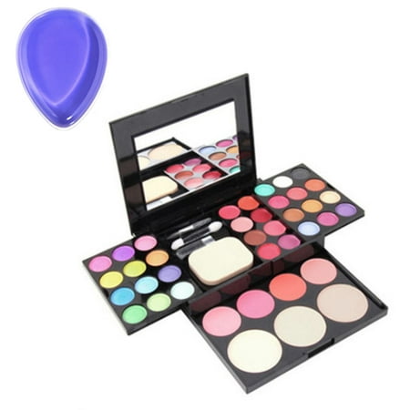 Best Offer Perfect 24 Color Eyeshadow Palette & Silicone Sponge as a (The Best Eyeshadow Palette 2019)