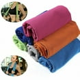 thumbnail image 2 of Yuarrent Toalla de hielo refrescante para viajes, transpirable, para golpes de calor, toallas de secado rápido, para entrenamiento deportivo, paño frío Uniforme atlético rosa Yuarrent OD0294-04, 2 of 6