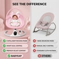 thumbnail image 2 of Movease Infant Baby Swing , Smart Swing with App Control, Multi-Speed Motion, Music Playback, Space-Saving Frame, Pink, 2 of 4