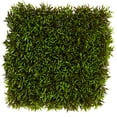 thumbnail image 3 of Nearly Natural 12in. Mini Podocarpus Artificial Wall Mat (Indoor/Outdoor) (Set of 6), 3 of 7
