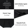 thumbnail image 5 of 5 Pack Womens Underwear,Hipster Cotton Underwear for Women Low Briefs Bikini Panties,Black, 5 of 6