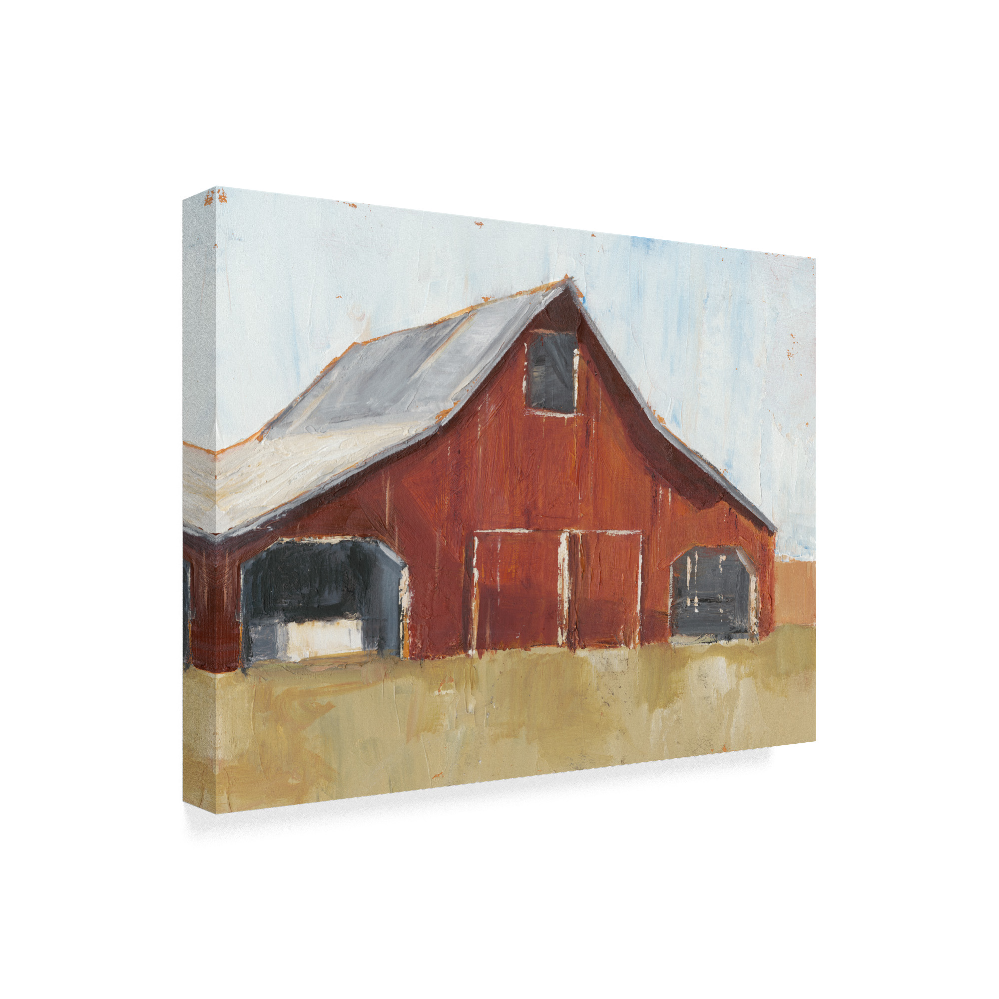 Trademark Fine Art 'Rustic Red Barn I' Canvas Art by Ethan Harper