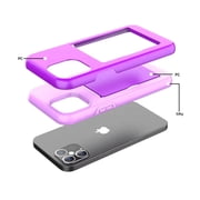 Apple iPhone 13 Mini Dual-Layer Wallet Case