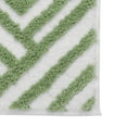 thumbnail image 4 of VCNY Home Green Geometric Lines Tufted Bath Rug, 18" x 27", 4 of 5
