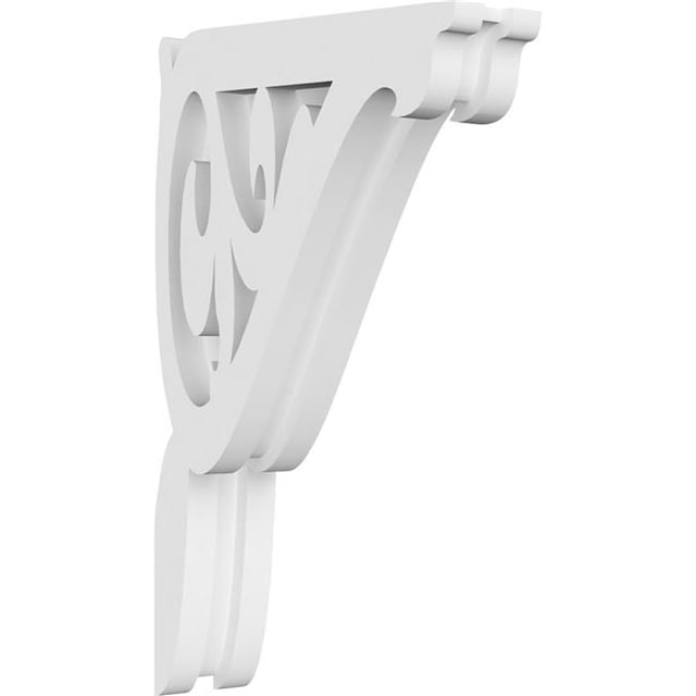 Ekena Millwork CORP01X06X10CI Carrillo Corbel - 10 x 1,87 x 6 Po.