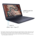 thumbnail image 3 of Ordenador portátil HP Chromebook de 14 pulgadas, Full HD, AMD A4-9120, 4 GB de RAM, 32 GB, SSD, 3 of 3