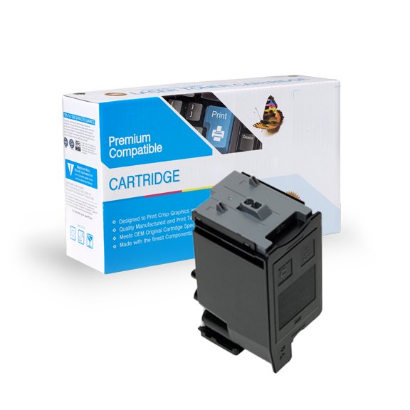 FantasTech Compatible with Sharp MX-C30NTB Black Toner Cartridge, with Free Delivery