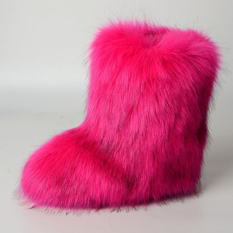 Walmart furry hotsell boots