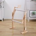thumbnail image 2 of Amdohai Angle Adjustable Solid Wood Crosses Stitch Rack Wooden Stand Desktop Crossstitch Embroidery Frame, 2 of 7
