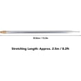 thumbnail image 4 of ZOUSSIQI Telescopic Antenna, Full Band 7MHz ‑50MHz Shortwave, 10 Sections, 2.5m Length, Stainless Steel, Compact Lightweight with Fine Processing, Telescoping Antenna CA919-44635, 4 of 9