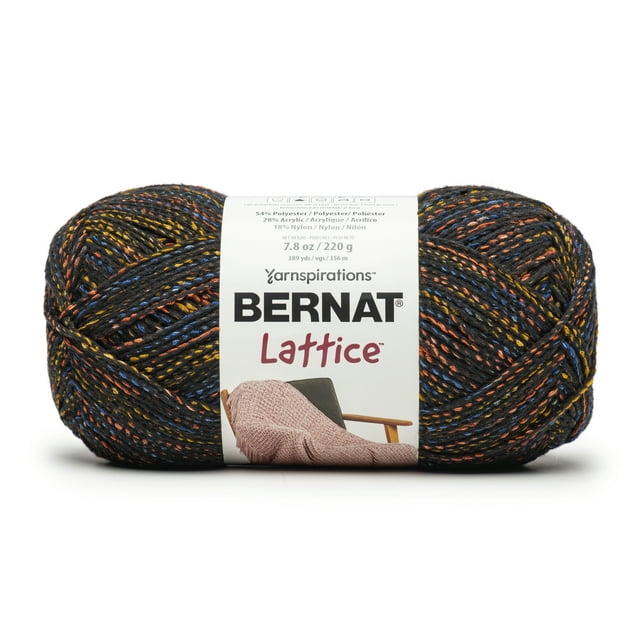 Bernat® Lattice™ #4 Worsted (Medium) Blend fil, 7.8oz/220g 389 Yards