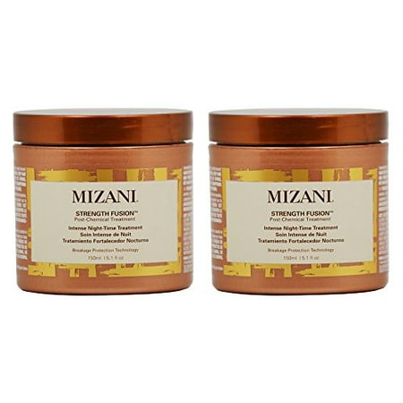 Mizani Strength Fusion Post-Chemical Treatment Intense Night-Time Treatment 5.1oz "Pack of 2"