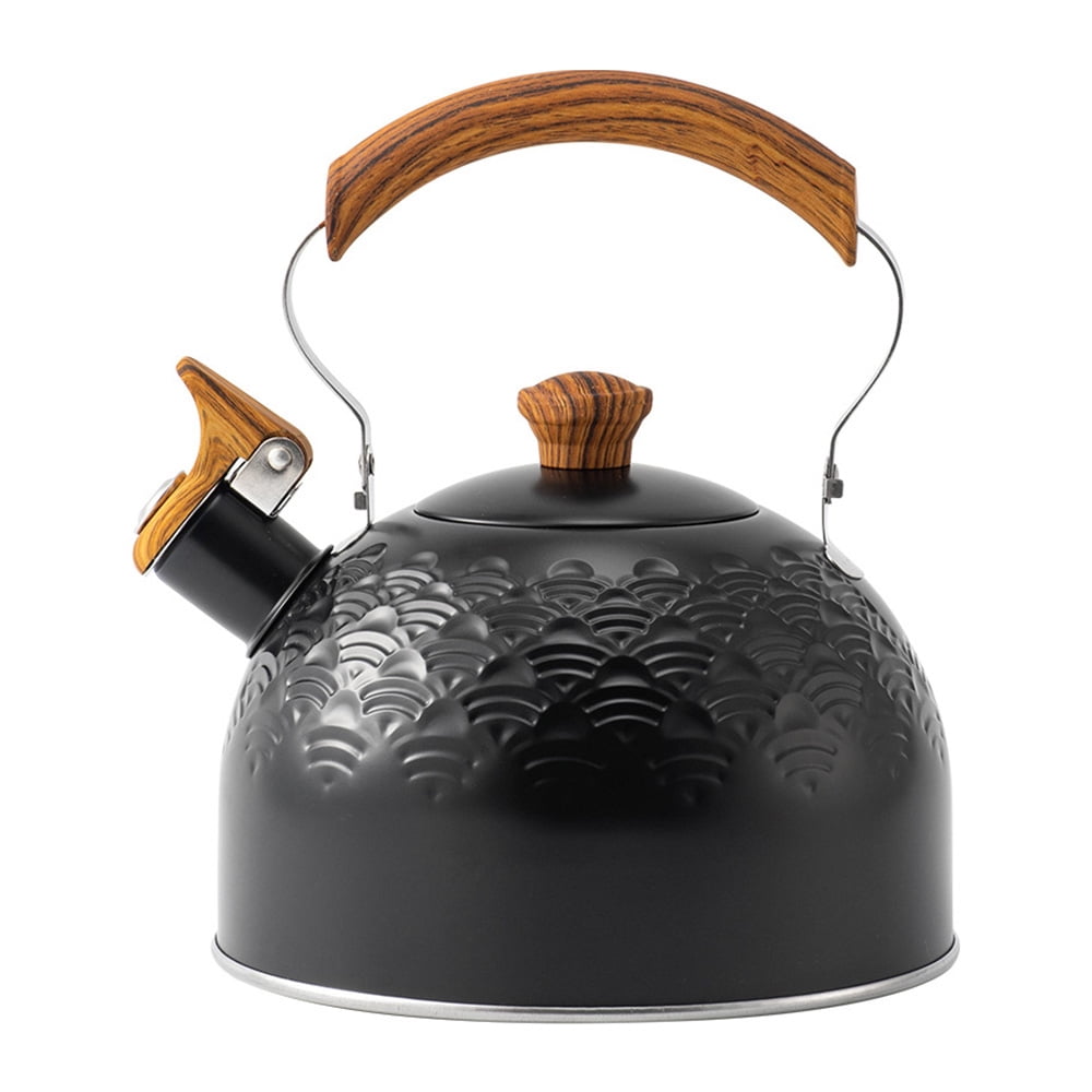 Glonme Whistling Teapot Whistle Tea Kettle With Handle 2.5L Stainless