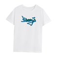 thumbnail image 3 of Camiseta para mujer, camiseta básica de recuerdo de verano para desplazamientos, uso diario, trabajo, 3 of 7