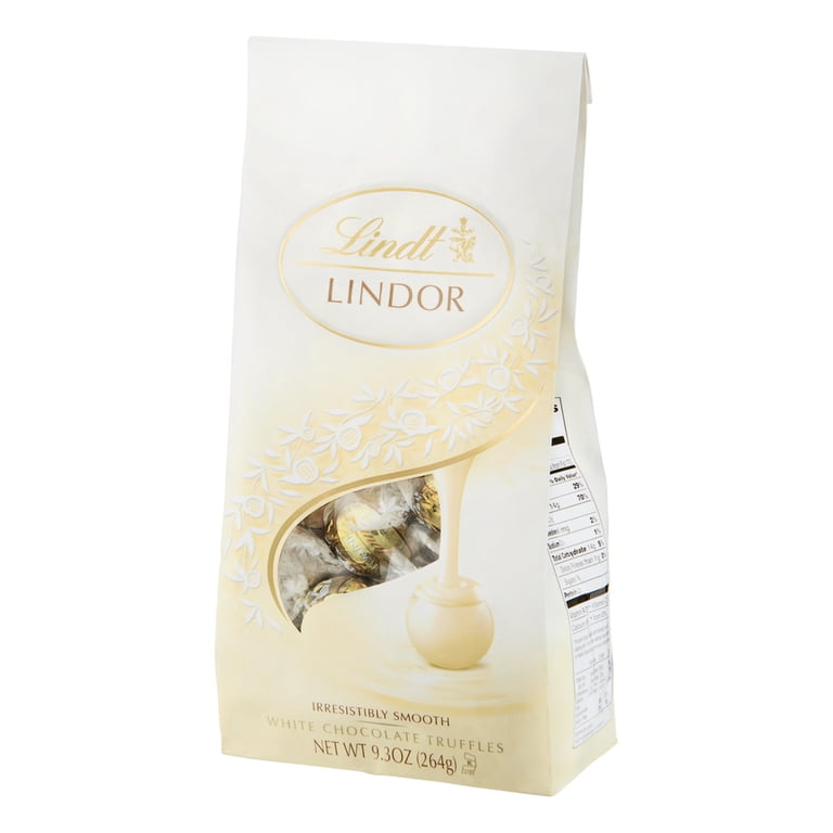 WHITE LAB 20g 3個セット (1個売り12,000円) Lindt Lindor White Chocolate Truffles, 9.3 Oz. - Walmart.com