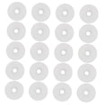 thumbnail image 4 of TEHAUX 20pcs Plastic Mountain Bike Rim Protection Pad White Simple Use for Bikers, 4 of 8