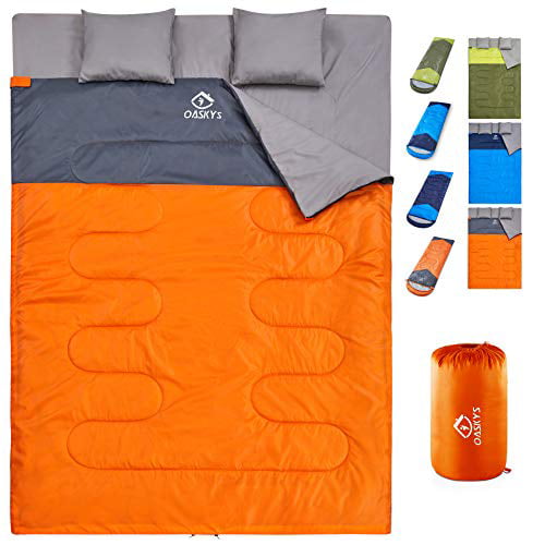 3 Season Warm & Cool Weather Camping Gear Camping Sleeping Bag 