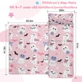 thumbnail image 5 of Cute Halloween Ghosts Pattern Toddler Nap Mats for Kids Preschool,51"x22" Sleeping Mat Bag or Kids,Toddler Sleeping Bag,Toddler Nap Mat or Daycare, 5 of 6