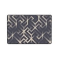 thumbnail image 4 of DouZhe Oriental Ethnic Style Lattice Rugs Doormat, Non-Slip Machine Washable Carpets Floor Door Mat , 36" x 24", 4 of 6