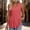 Red, variant on Endives Tank Tops For Women Linen Top V Neck Pleated Sleeveless Tops Summer Casual Shirts Pullover Tops Light Ashy