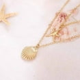 thumbnail image 6 of YYKihy Layered Necklace Chain Boho Pendant Necklaces Beach Costume Jewelry For Women, 6 of 8