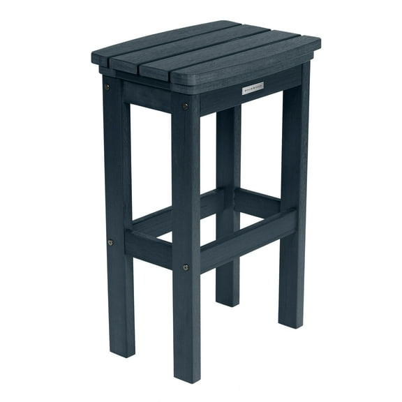 Highwood Lehigh Bar Stool - Bar Height, Outdoor, Eco-friendly, Synthetic Wood