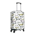 thumbnail image 3 of Daiia Dachshund Dog Puppy Luggage Cover, Thickened Washable Travel Luggage Covers, Elastic Unique Baggage Covers for 18-20 inch Luggage-Small, 3 of 9