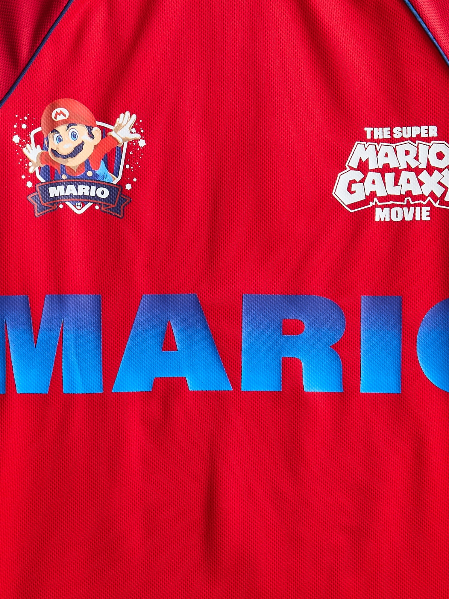 Super Mario Galaxy Movie Boys Graphic Soccer Jersey, Sizes 4-18