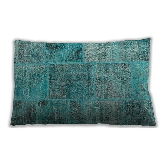 Ahgly Company Indoor Rectangular Contemporary Lumbar Throw Pillow, 13 inch by 19 inch