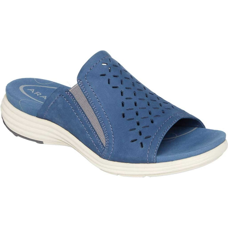 Sandal Aravon Beaumont Peep Slide Aravon Women's Sandals New Arrivals