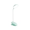thumbnail image 1 of Wosthever Lámpara de de escritorio redonda, plegable, alimentada por USB, regulable, ajustable, para mesita de noche, lámparas LED, Clip de 360 Iluminación y accesorios Verde Wosthever HA068348-01, 1 of 1