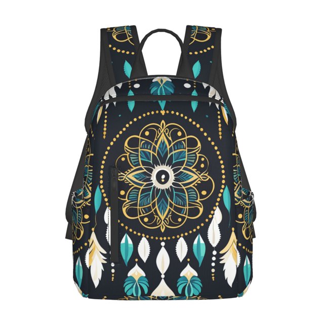 Easygdp Boho Dreamcatcher para Easygdp Yak - Mochila Casual Ligera y Resistente para Viaje y Senderismo para Hombres y Mujeres
