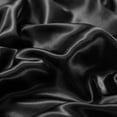 thumbnail image 4 of 2 PCS Comfy Breathable & Cooling Pillowcase Soft Breathable Smooth Silk Pillow Cover for Gift 20*54"(Black), 4 of 4