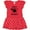 Red with Polka Dots, variant on Inktastic Valentine's Day Mimi's Lovebug Girls Toddler Dress