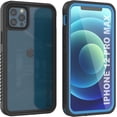 thumbnail image 1 of AmPm iPhone 12 Pro Max Waterproof Case [Extreme Series] [Slim Fit] [IP68 Certified] [Shockproof] [Snowproof] Armor Cover W/Built in Screen Protector for iPhone 12 Pro Max (6.7") (White), 1 of 8