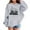 Grey, variant on IWRICH Cute Hoodies for Girls Koala Print Hoodies Pullover Tops Long Sleeve Hooded Sweatshirts for Girls Yellow 90