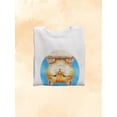 thumbnail image 3 of Upside Down Cat Sweatshirt Women -Kayomi Harai Designs, Female Large, 3 of 4