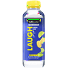 Hellowater LAUGH, Lemon Lime Flavored, Prebiotic Fiber Infused Water, Zero Sugar, Zero Net Carbs, 16 Fl Oz bottles, Casepack of 12