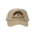 thumbnail image 1 of Van Life Adjustable Mesh Trucker Hat - Brown - Khaki, 1 of 1