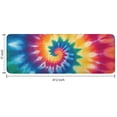 thumbnail image 7 of Colorful Rainbow Tie Dye Spiral Pattern Kitchen Rug Mat,Kitchen Runner Rugs Non Skid Washable,Decorative Kitchen Floor Mats for Kitchen,Sink,Laundry,17"x47.2", 7 of 7