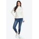 thumbnail image 5 of Suéter Acanalado Cuello Tortuga Roman Fashion Juvenil Beige 3526, 5 of 5
