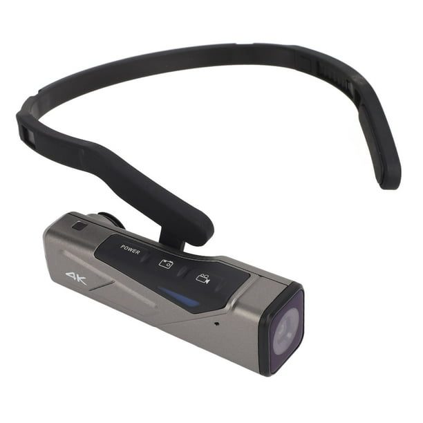 Cámara de Videas de Cabeza, 4K 20MP 2 Ejis Estabilizador Video Video Autofocus Con Aplicacia para Deportes Al Aire Libre
