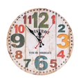 thumbnail image 4 of Vintage Circle Dormitorio Sala de estar Número Mute Reloj de pared 30 cm de diámetro (1) Tmvgtek Oficina Multiescena Multifunción, 4 of 7