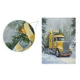 thumbnail image 2 of Ryvnso Truck Winter Snow Pattern Garden Flag 28x40 Inch Double Sided Seasonal Yard Decoration, 2 of 6