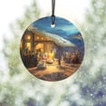 thumbnail image 6 of Thomas Kinkade Studios (The Nativity) StarFire Prints™ Hanging Glass Print SPCIR742, 6 of 7